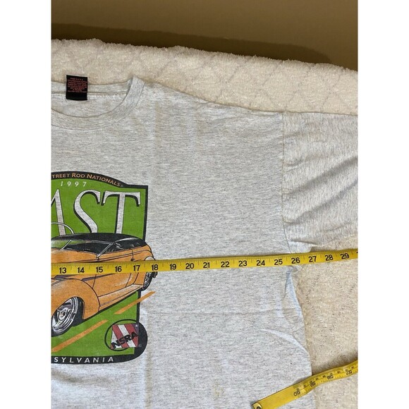 Vintage 1997 NSRA Street Rod Nationals York Pa Single Stitch USA Made Shirt XXL - Picture 16 of 16